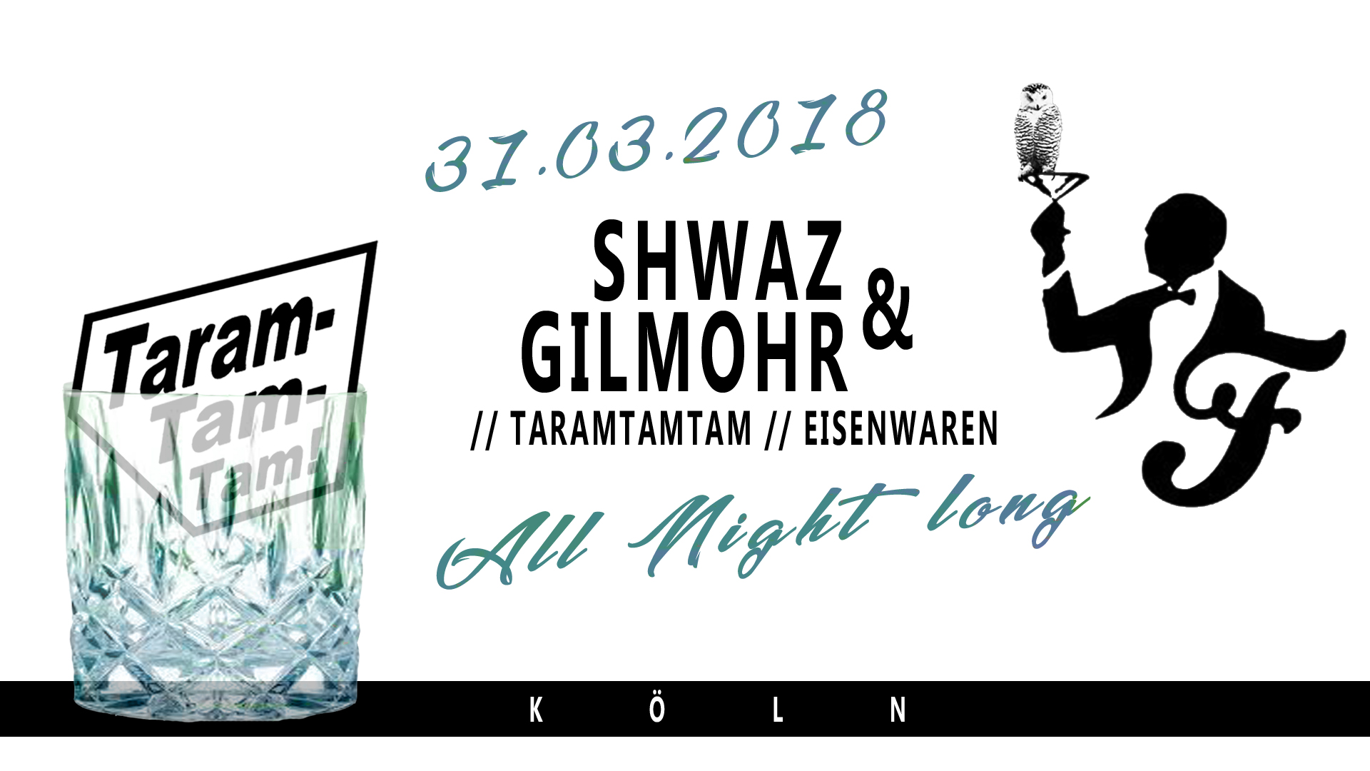Taramtamtam Eventflyer 31.03.2018 - Friesen Bar - Köln